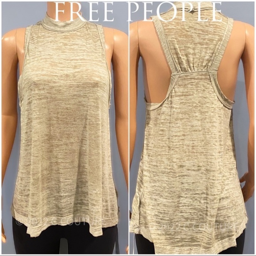 NEW FREE PEOPLE SMALL boho white tank $58